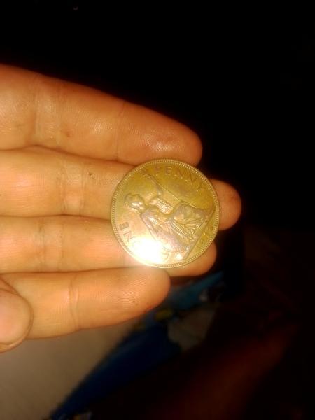 One penny 1938