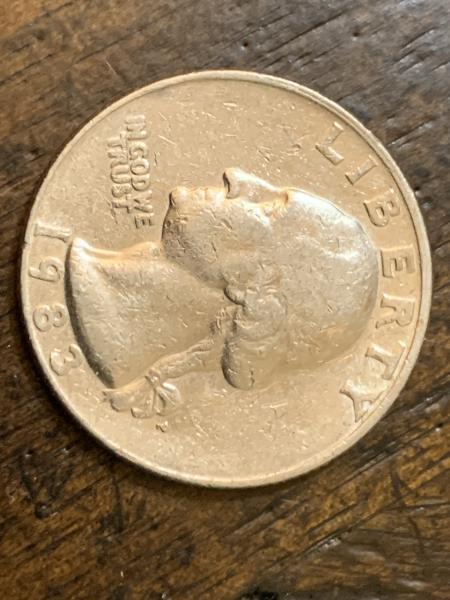1983 P Washington Quarter. Heard this could be&hellip;