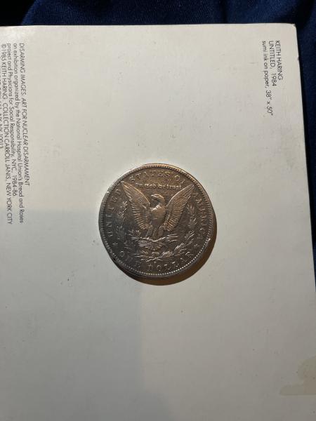 1885 S dollar coin
