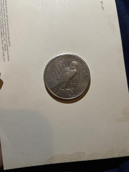 1922 S silver dollar coin
