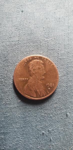 1981 Lincoln cent. The front looks as if&hellip;