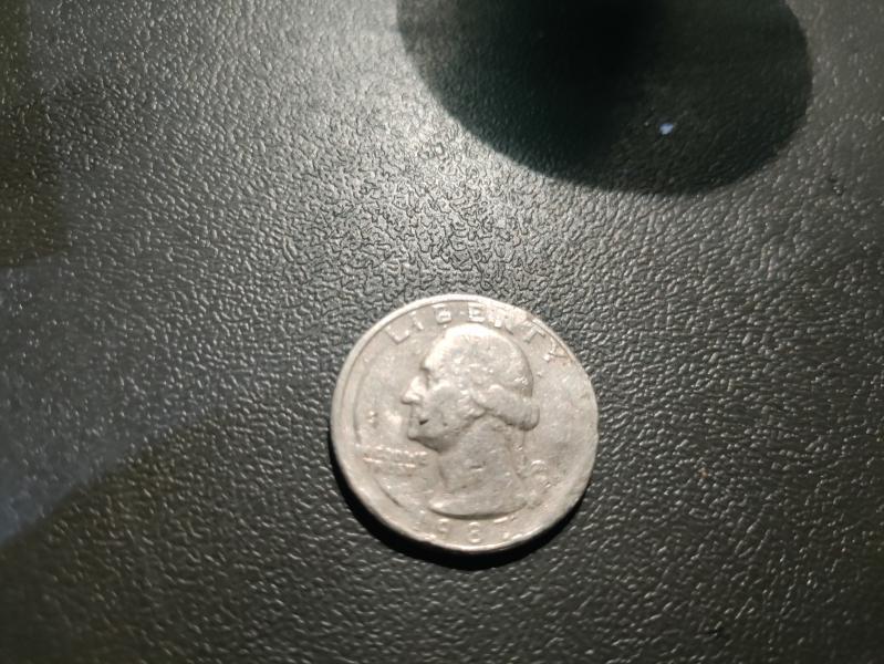 1992 quarter with damage. Unsure if after or&hellip;