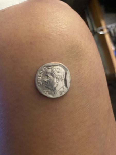 2014 dime looks like it’s been Miss struck&hellip;
