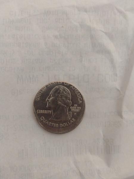 2001 north Carolina quarter in perfect condition except…