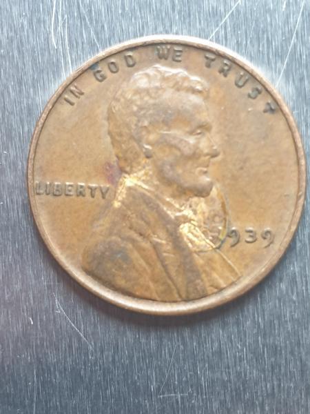 1939 wheat penney with something going on the&hellip;