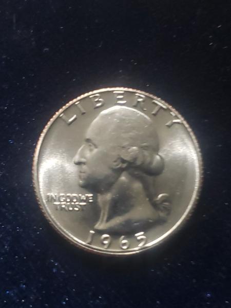 1965 Washington Quarter. Business Strike, MS-70. Coin not…