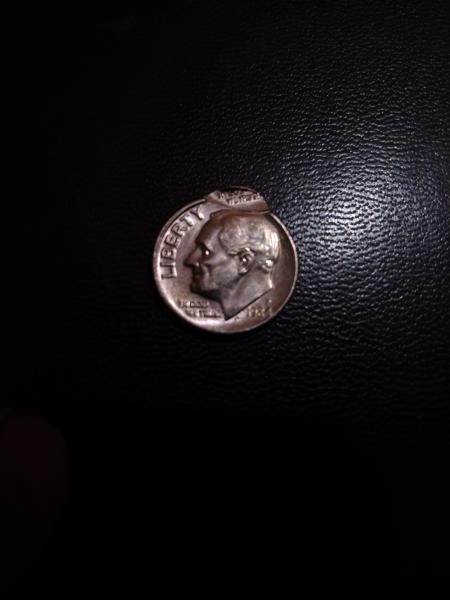 1984 Roosevelt mint error double stamp " In…