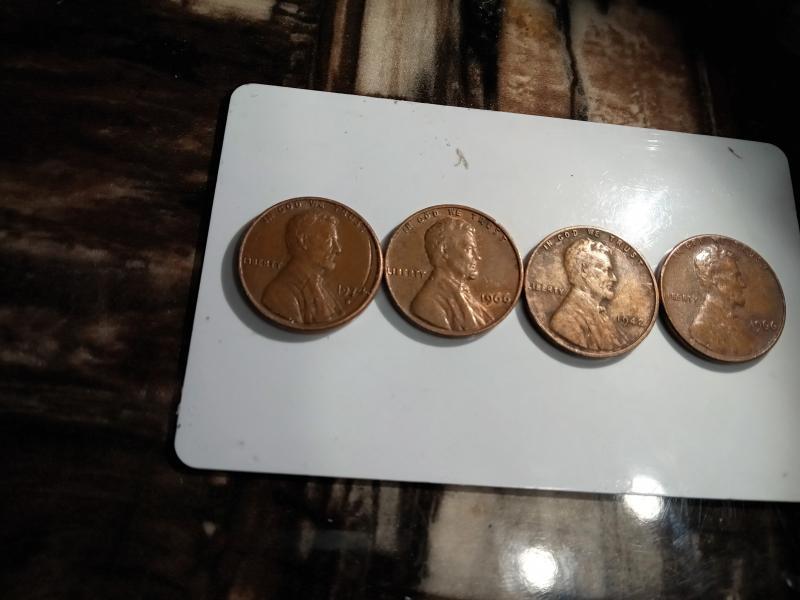 Some old pennies that I think might be&hellip;
