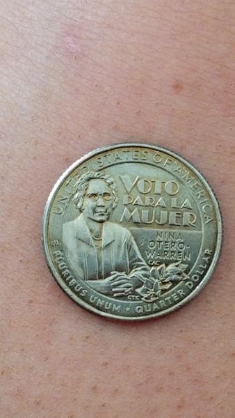 2022 P nina otero warren quarter shines gold.&hellip;