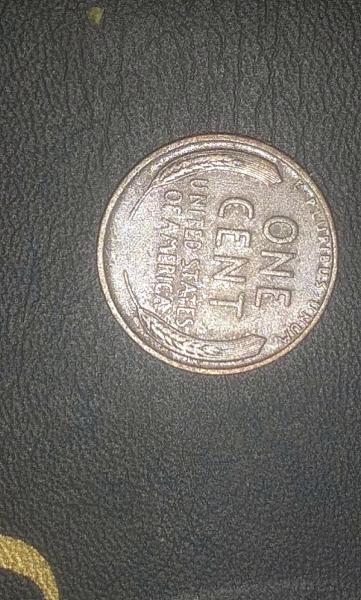 1942 s/d Lincoln wheat cent error