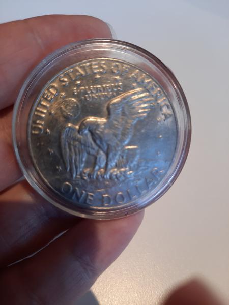 Uncirculated eisenhower dollar coins