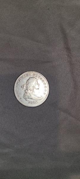 1803 draped bust silver dollar