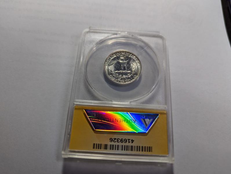 MS 65 1947 Quarter 25c