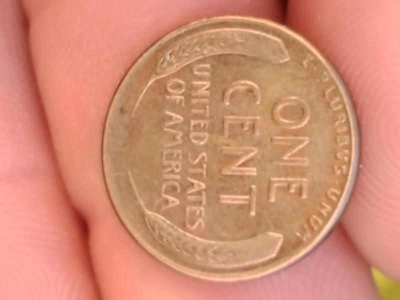 1958 wheat cent ,no mint mark , error&hellip;