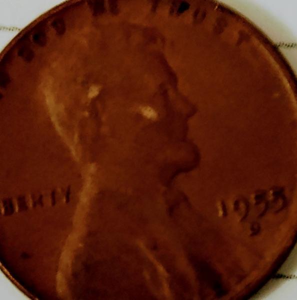 1955 Lincoln Penny with doubling on kone and&hellip;