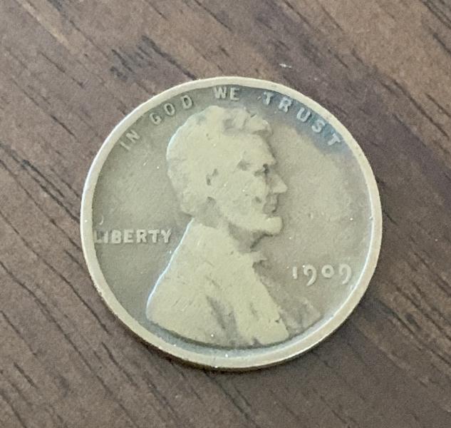 1909 wheat penny