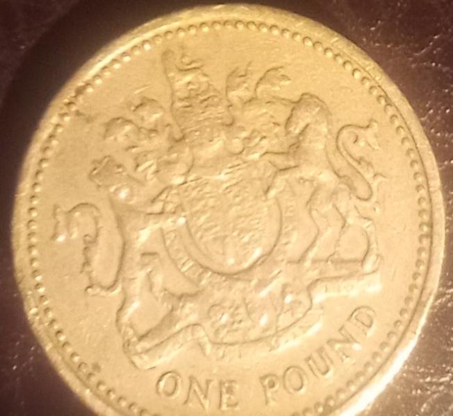 This coin when you're looking at it straight&hellip;