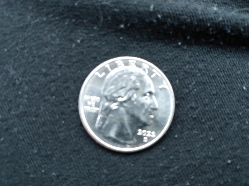 Double stamped quarter