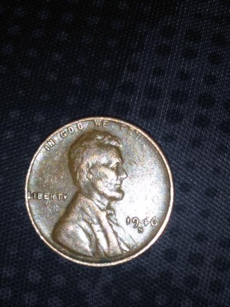 1946 s wheat penny. S is inverted missing&hellip;