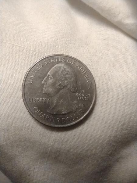 2014D Virginia Shenadoah quarter with no clad on&hellip;