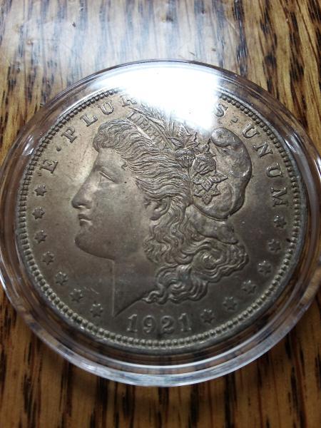 1921 Peace Dollar. PCGS at a 67 grade&hellip;