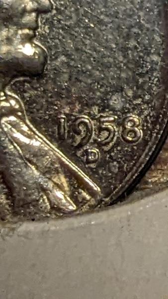 1958 DDO Penny ungraded