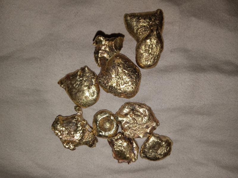 E-scrap , palladium and gold bullion. Melted from&hellip;