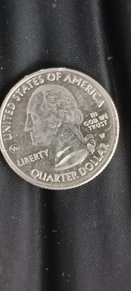 2020 united states quarter with a v75 imprint