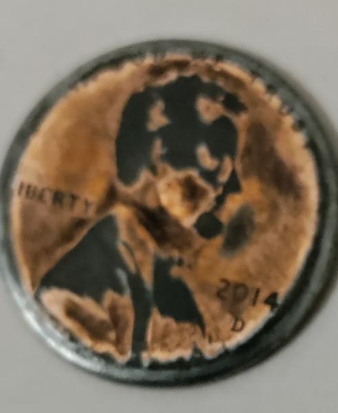 2014D penny super thin. Got out of bank&hellip;
