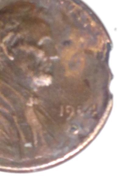 1984 penny the mint mark is messed up&hellip;