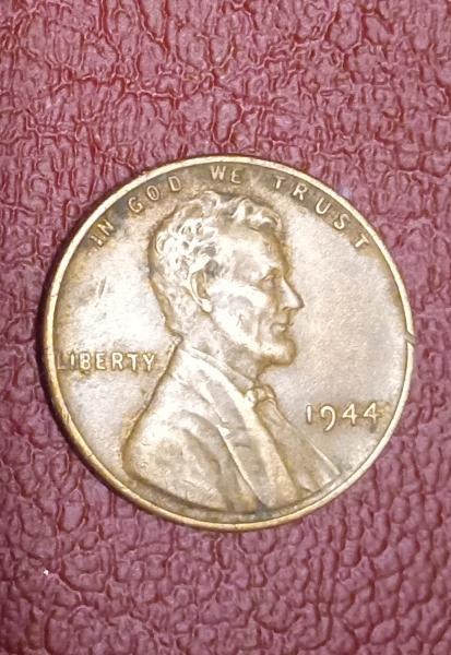 1944 wheat penny. No mint mark