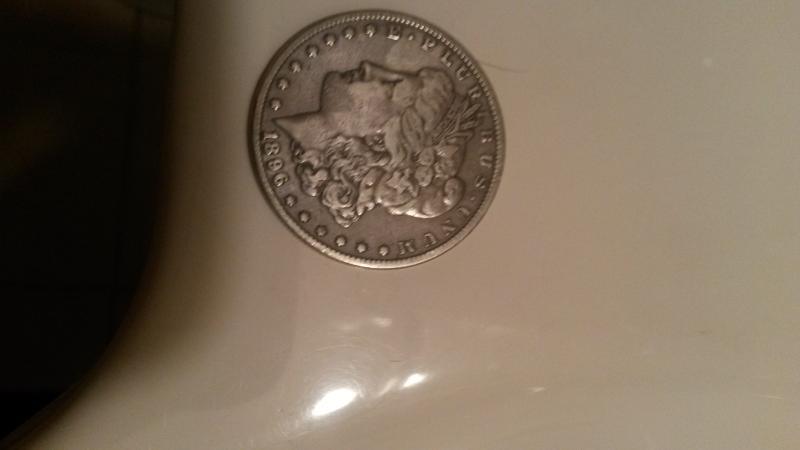 1896 morgan silver dollar
