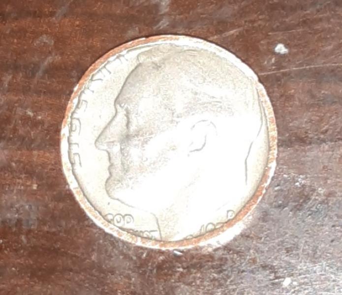 I found this dime with a ring around&hellip;