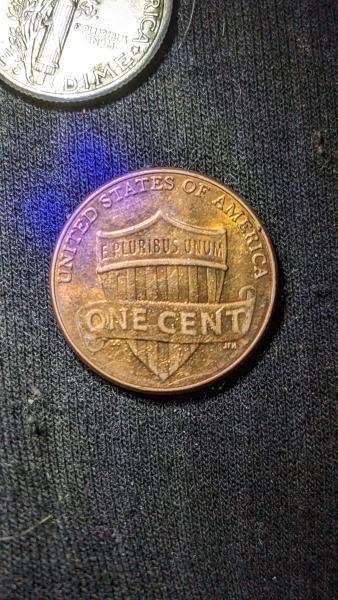 A penny from 2022 thats bubbled on the&hellip;