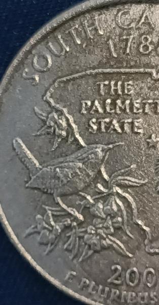 2000 D South Carolina State Quarter. I began&hellip;