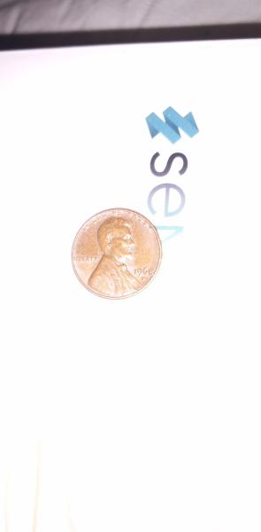 All other 1968 d pennies have a little…