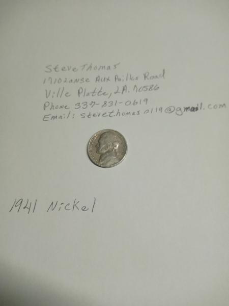 1941 nickel l have several coins under the&hellip;