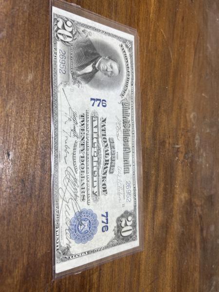 Twenty dollar note from The Second National Bank&hellip;