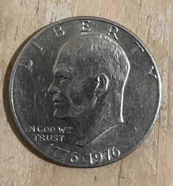 1776•1976 Eisenhower Dollar