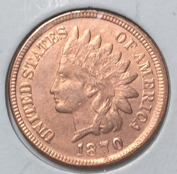 1870 indian head penny just having a problem&hellip;