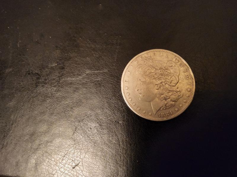 This 1884 Morgan Silver Dollar has what i&hellip;