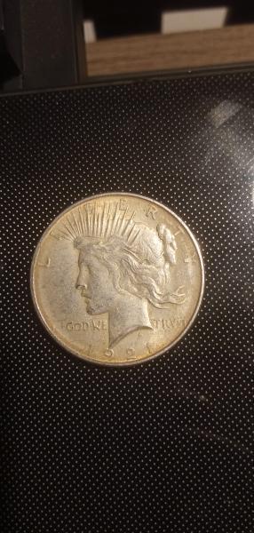 1921 peace dollar