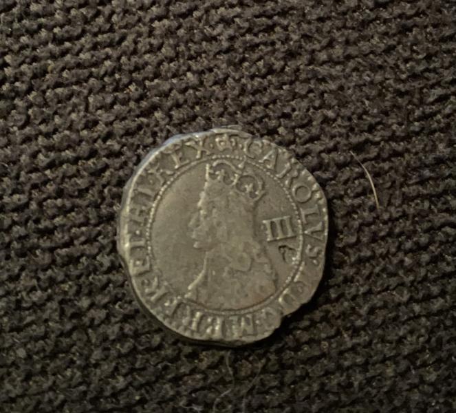 King James 3 pence piece circa 1625