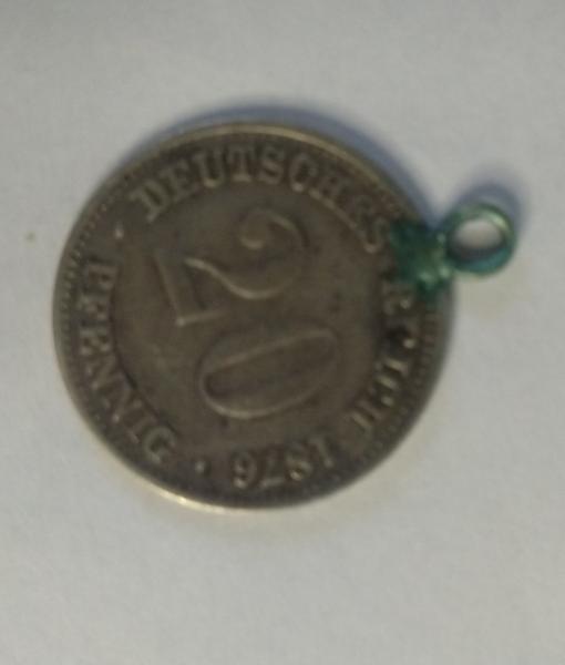 20 Pfennig 1876 E 1,6 cm on each&hellip;