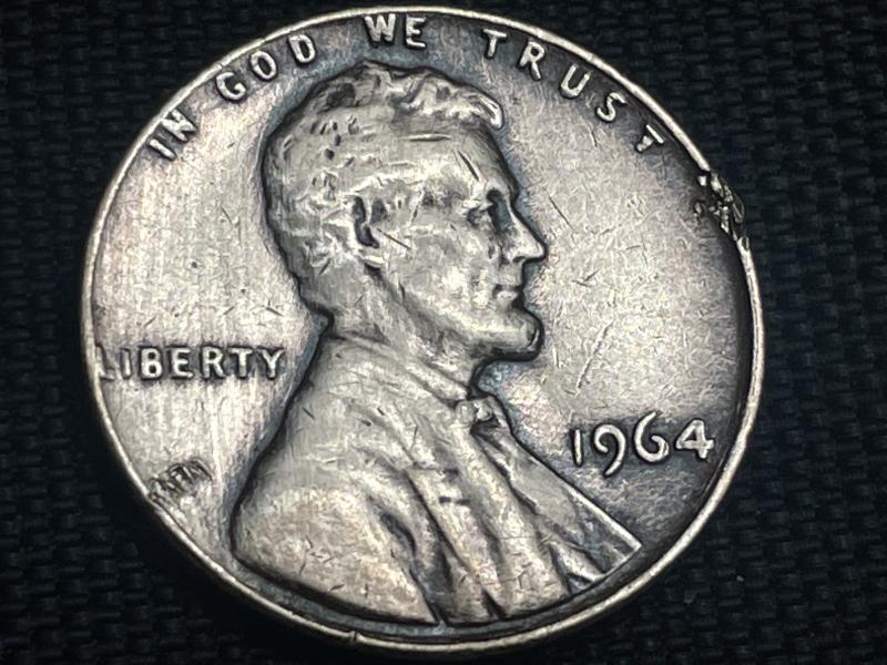 1964 penny no mint mark And it looks&hellip;