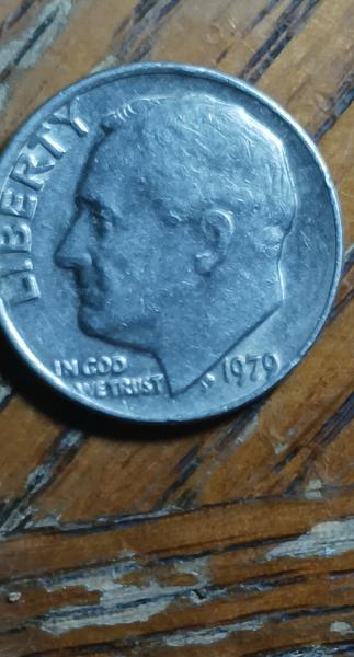 1979 dime no mint with an extra leaf&hellip;