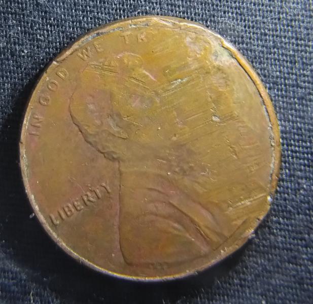 Penny with no year date, no mint mark&hellip;