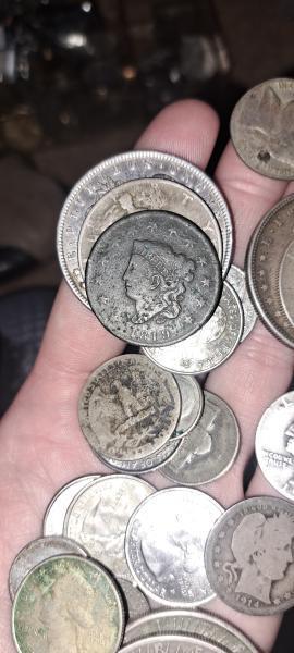 Random old coins