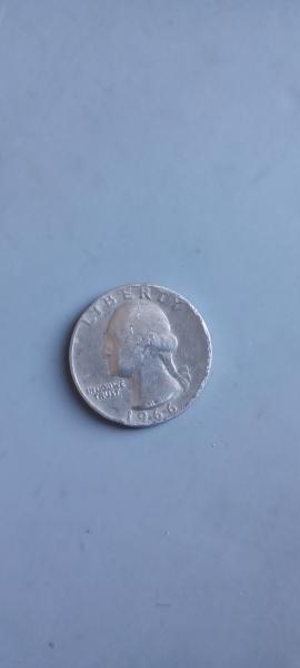 1966 no mint quarteri