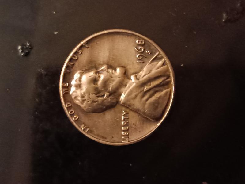 It's a 1968 penny and a 1983 the&hellip;
